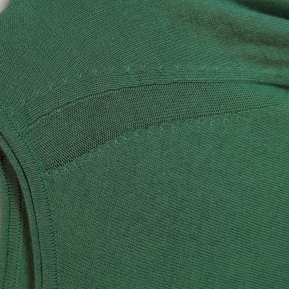 J McLaughlin Milbrey Sweater Solid Green Size S EUC - Picture 3 of 8